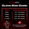 FOXKULL Motorcycle Full Finger Gloves with Knuckle Protector for Men