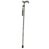 Royal RC Canes Mosaic Stained Window Folding Adjustable Derby Walking