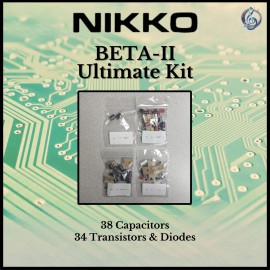 Nikko Beta II Preamp Ultimate Upgrade Kit Genuine Parts Restoration