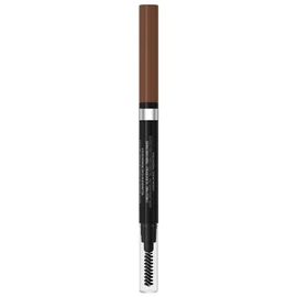 L'Oréal Paris Eyebrow Pencil with Rotating Triangle Tip for Defined and Natural Eyebrows, Infaillible Brows 24h Brow Filling Triangle Pencil, No. 5.0 Light Brunette
