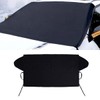 Car Windshield Cover for Ice and Snow, 600D Oxford Cloth