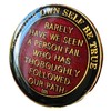 21 Year AA Medallion Metallic Blue Founders Tri-Plate Sobriety Chip