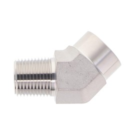 TITAN FITTINGS | 45° Street Elbow 1/2" NPTF Male x 1/2" NPTF Female