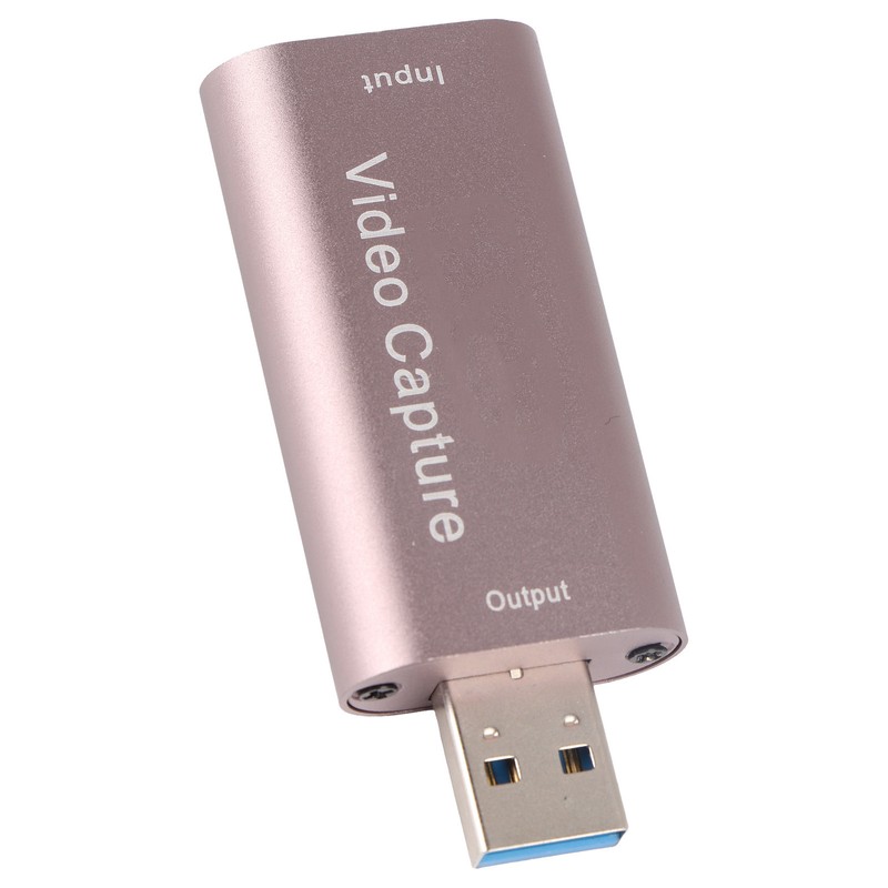 Video Capturing Card 1080P 60Hz USB Interface HD Input Aluminum