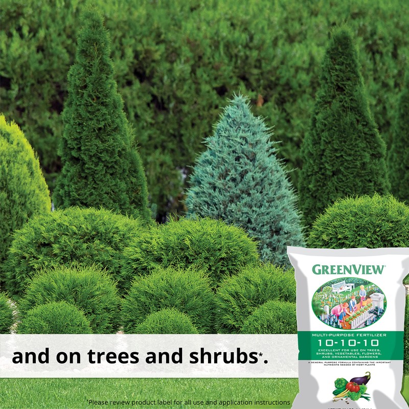GreenView Multi-Purpose Fertilizer, 33 lb. Bag - NPK 10-10-10