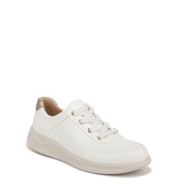 BZees Womens Time Square Machine Washable Comfort Slip On White Smooth Smooth 7.5 W