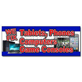 36" WE FIX Tablets, Phones, Computers & Game Consoles Decal Sticker Repair