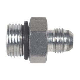 ICT Billet -6AN Flare to 8 Oring ORB Male Fuel Pump Rail Adapter Fitting Flare Hose Bare AN920-06-08A