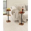 CHOEZON Small Drink Table, Square Side Table for Small Spaces,