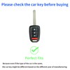 LCXJMWKL Funda para llave Honda, compatible con Accord Civic CR-V