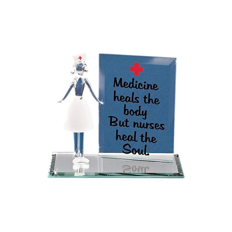 Glass Baron Nurse Figurine