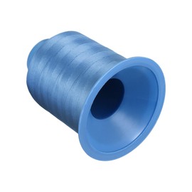 CoCud Bound Sewing Thread, 1312 Yards 210D/0.32 mm Polyester Upholstery Yarn, Blue - (Applications: for Sewing Leather, Upholstery, Jeans and Wigs) - 1 Piece