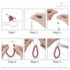 BEADNOVA 1mm Elastic Stretch Crystal String Cord for Jewelry Making