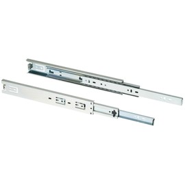 Shop Fox D3031 18-Inch Full Ext Drawer Slide 100-Pound Capacity Side Mount, Pair