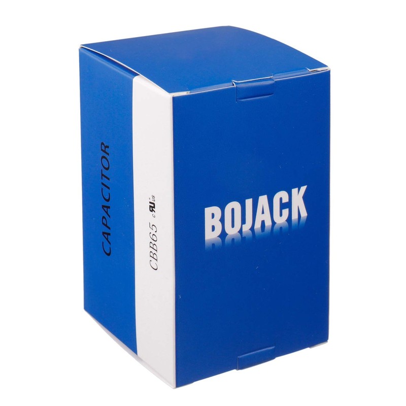 BOJACK 35uf 370 450V AC CBB65 Round Motor and Fan