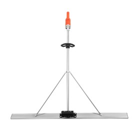 RustyVioum 21V Cordless Concrete Vibrators, Power Screed Concrete Finishing Vibra Tool w/ 59" Screed Blade Rulder Electric Cordless Surface Smooth Finish Machine with 4.95ft Stainless Steel Board