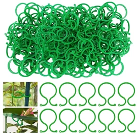 Plant Clips, 200 Pieces Plant Clips Tomatoes, Plant Clips Reusable, Plant Attachment, Plant Clips for Climbing Plants for Flowers, Tomatoes, Plants, Vegetables