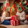 Yahpetes Merry Christmas Banner Christmas Party Decorations