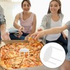 LOLYSIC 500PCS Pizza Saver, White Plastic Pizza Table Stand, Plzza
