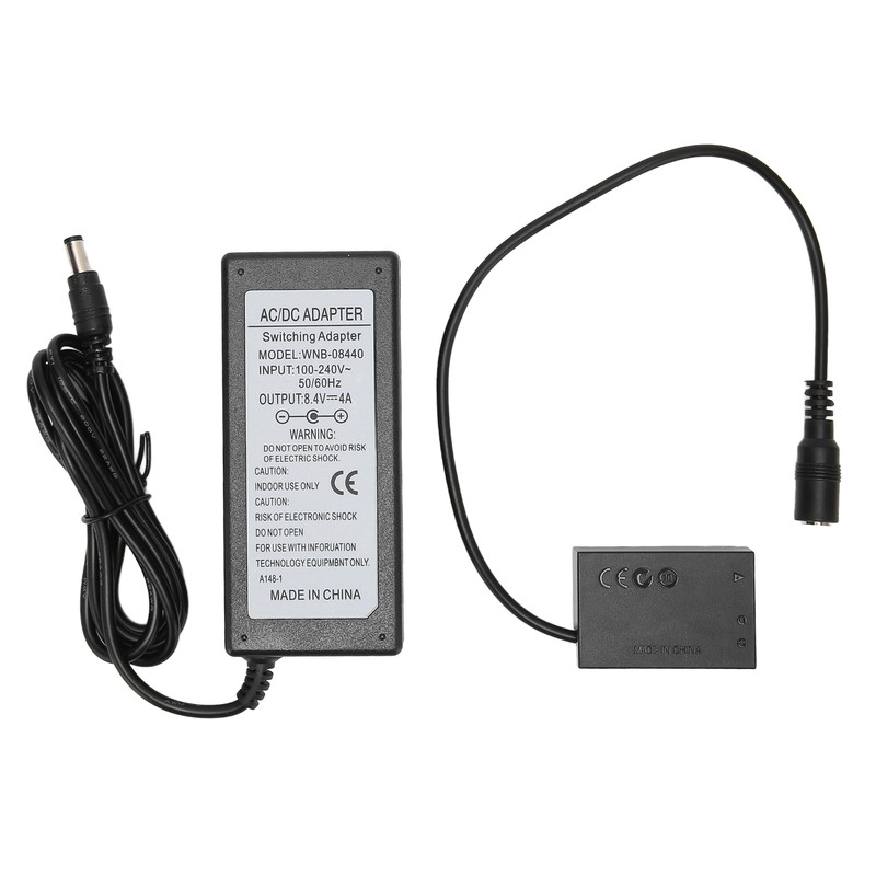 ACK E15 AC Power Adapter LP E12 Dummy Battery for