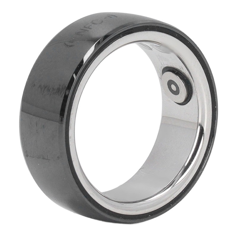 Smart Ring Health Tracker Step Counting Ceramic Surface Sleep Tracking