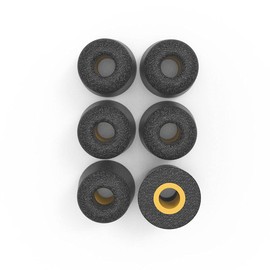 Flare Audio - Memory Foam Earbud Tips, Universal Replacement Foam Tips for Ear Plugs, Compatible with Flares Jet Earphones and earHD, Medium, 3 Pairs