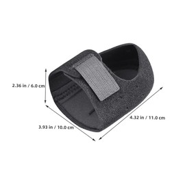Outanaya 1 Pair Heel Cup Protector Pads Shock Absorbing Heel Sleeves for Men Women Soft Chafing Design for Sports Activities