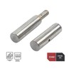 DOJA Industrial | Round Weld-On Door Pin Hinge | Pack