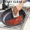 MsMk 8 inch Small Frying Pan with Lid, Burnt also