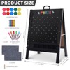 Prize Drop Game Board, 21"x30" Foldable Double-Sided Design with Wooden