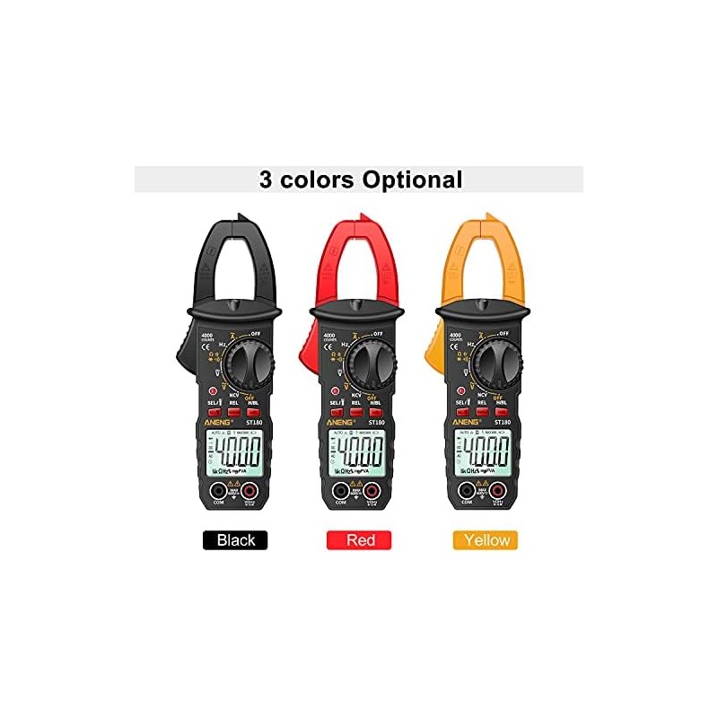 Domary ST180 4000 cuentas Medidor de pinza digital Multímetro Pinza