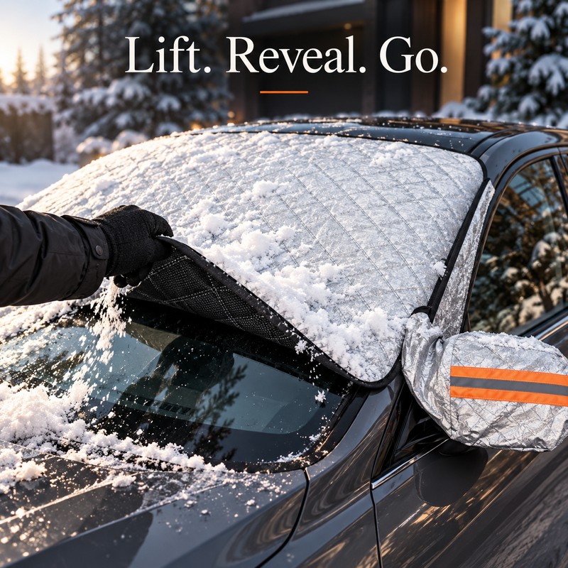 Car Windshield Snow Cover for Winter – Frost & Ice