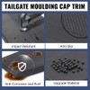 PIT66 Step Side Tailgate Moulding Protector, Compatible with Ford F150