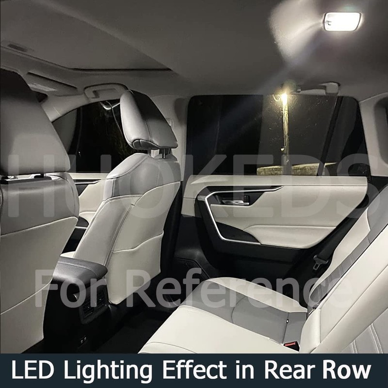 6pcs Wrangler Interior LED Lights Replacement for 2007 2008 2009