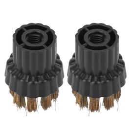 SunshineFace 2-Teiliges Ersatzteilzubehör für Messingbürstenkopf Passend für Dampfwischer X5