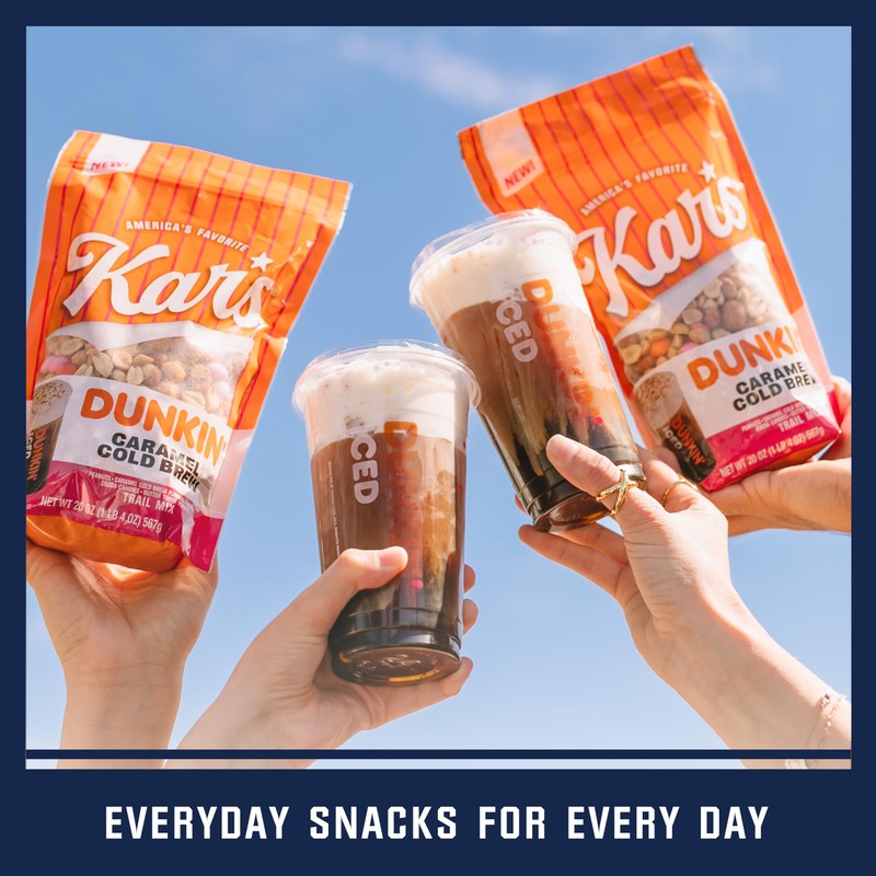 Kar's Nuts DUNKIN' Caramel Cold Brew - 2oz Bag (Pack