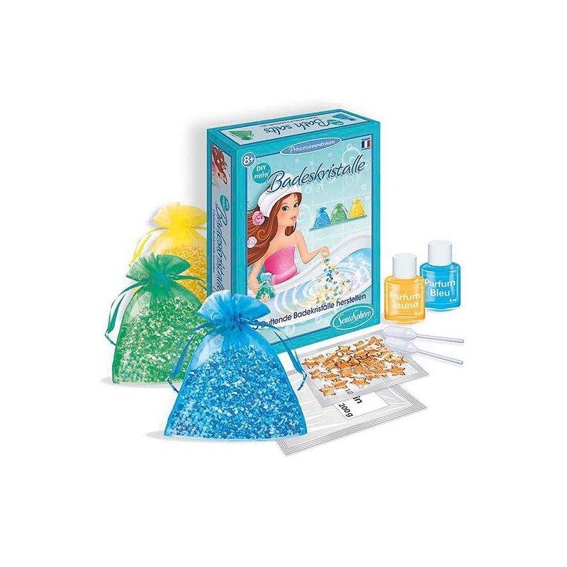 Sentosphere 3914300 Children's Craft Set, Mini Set, Bath Salts, Creative