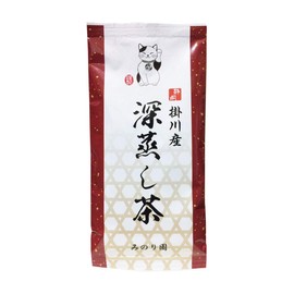 Deep Steamed Tea 800 (3.5 oz (100 g) Tea Gatten Tea Kakegawa Green Tea Japanese Tea Deep Mushi Tea Maneki Neko