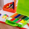 Italveneta Valigetta didattica da 186 Pezzi di regoli Colorati in