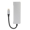 USB C Splitter Silver 5Gbps Speed Heat Dissipation Function Smart