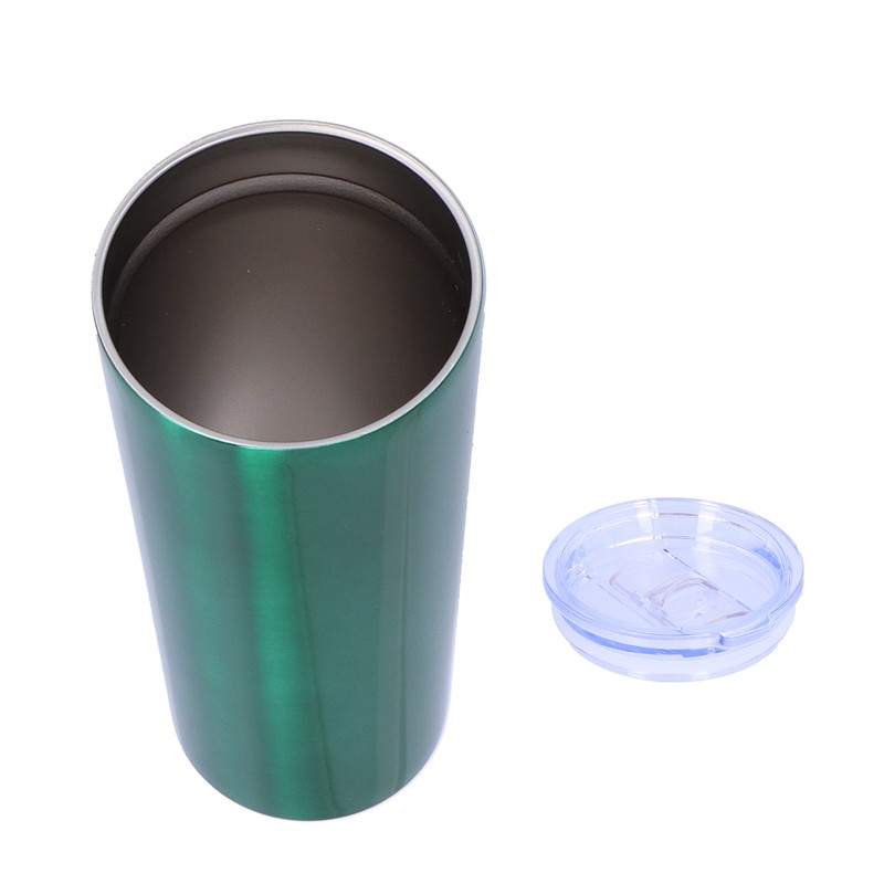 2‑Layer Green Insulation Bottle Stainless Steel Vacuum Bottle for Travel