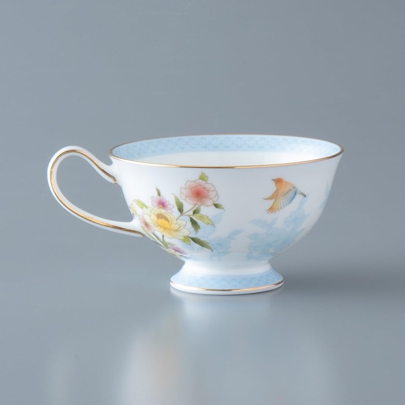 Narumi 52468-23077 Ramage Cup & Saucer, 6.8 fl oz (200