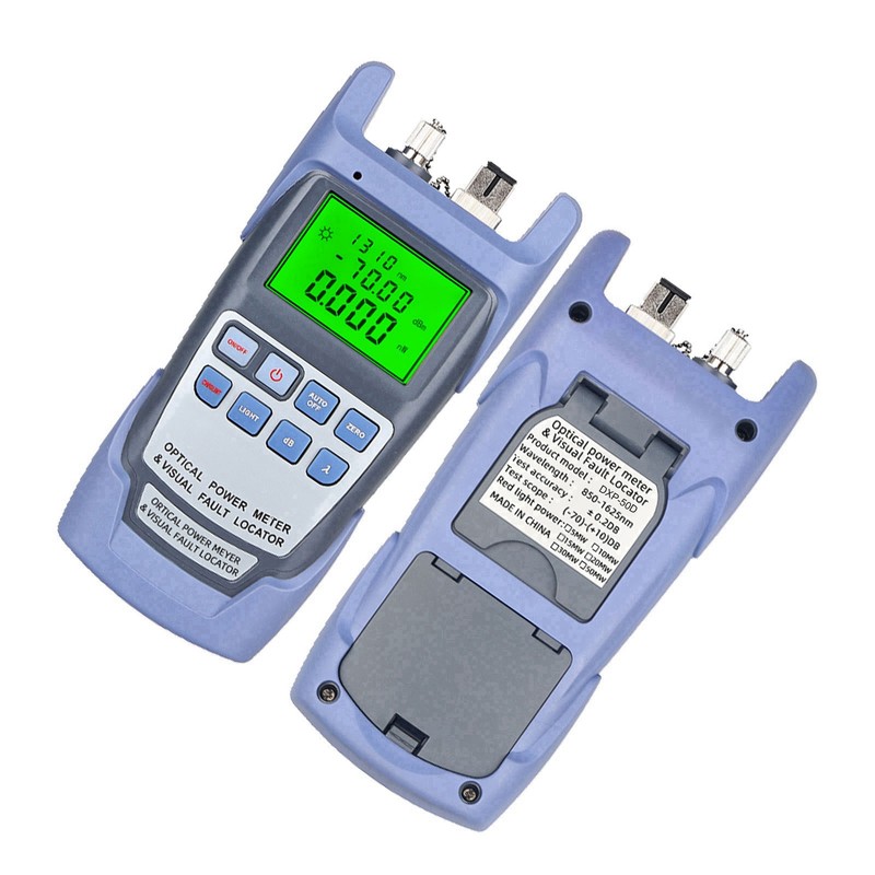 Optical Power Meter 650nm 7 Wavelength High Accuracy Fiber Optic