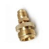Acxico 2 pcs Grill Stove 1lb Propane Tank Regulator Adapter
