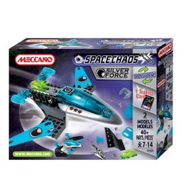 MECCANO Space Chaos 803100A Construction Game Patrol Silver Force