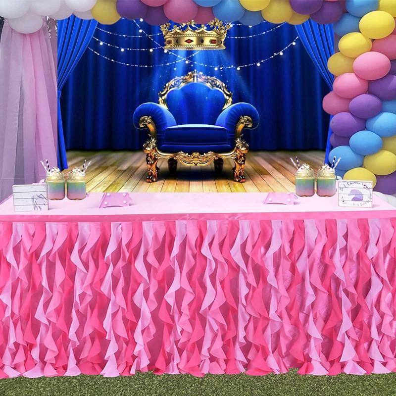 Royal Blue Backdrop, Crown Throne Royal Chair Photography Background, 7x5ft