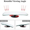 WildAuto Blind Spot Mirror, Rectangle Adjustable Car Auxiliary Universal Wide