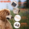 Muzzle for Dog, Soft Pet Muzzle to Stop Chewing Puppy