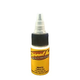 Eternal Ink Tattoo Ink White 1/2oz