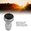 Car Charger Metal Digital Display Short Circuit Protection Fast Charging